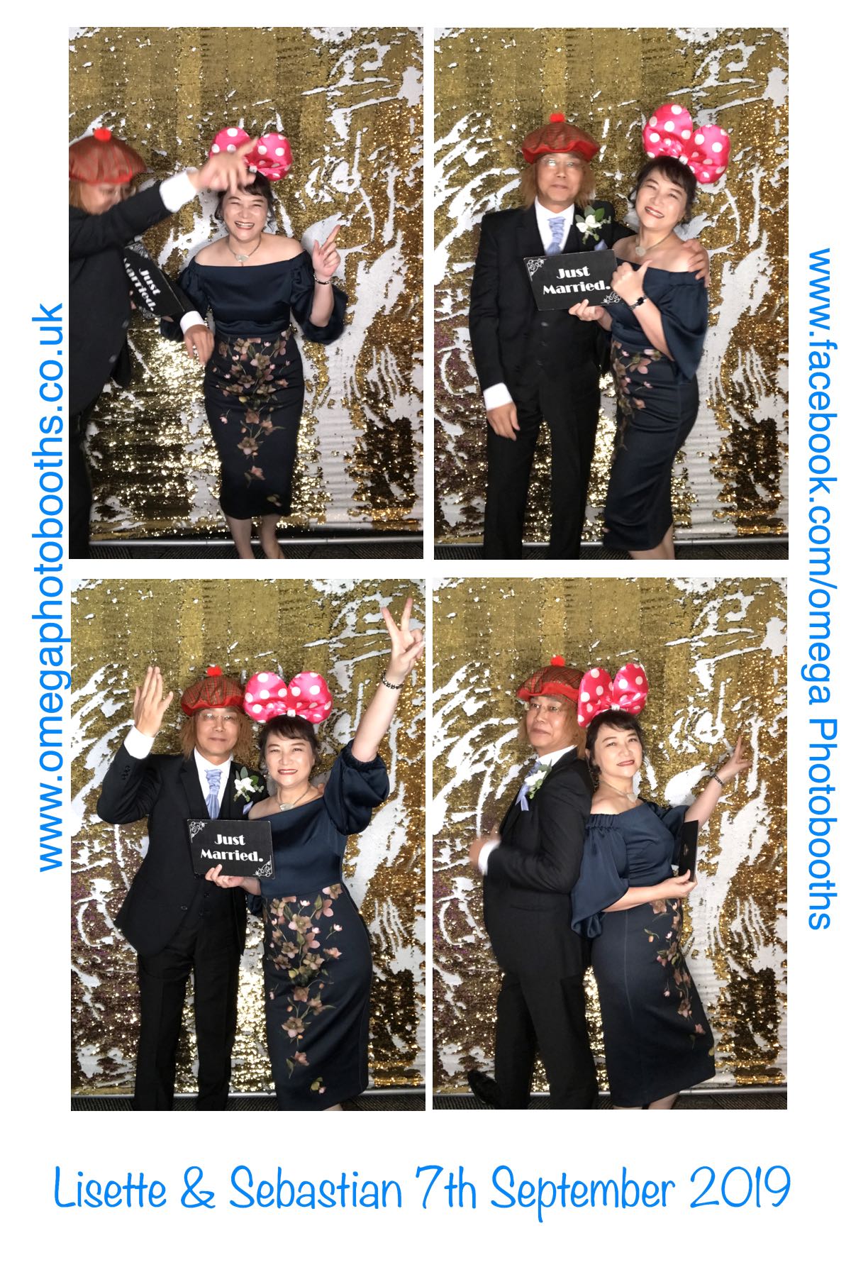 Lisette & Sebastian | View more photos from the event at gallery.omegaphotobooths.co.uk/u/Omega-Photobooths/Lisette-Sebastian
